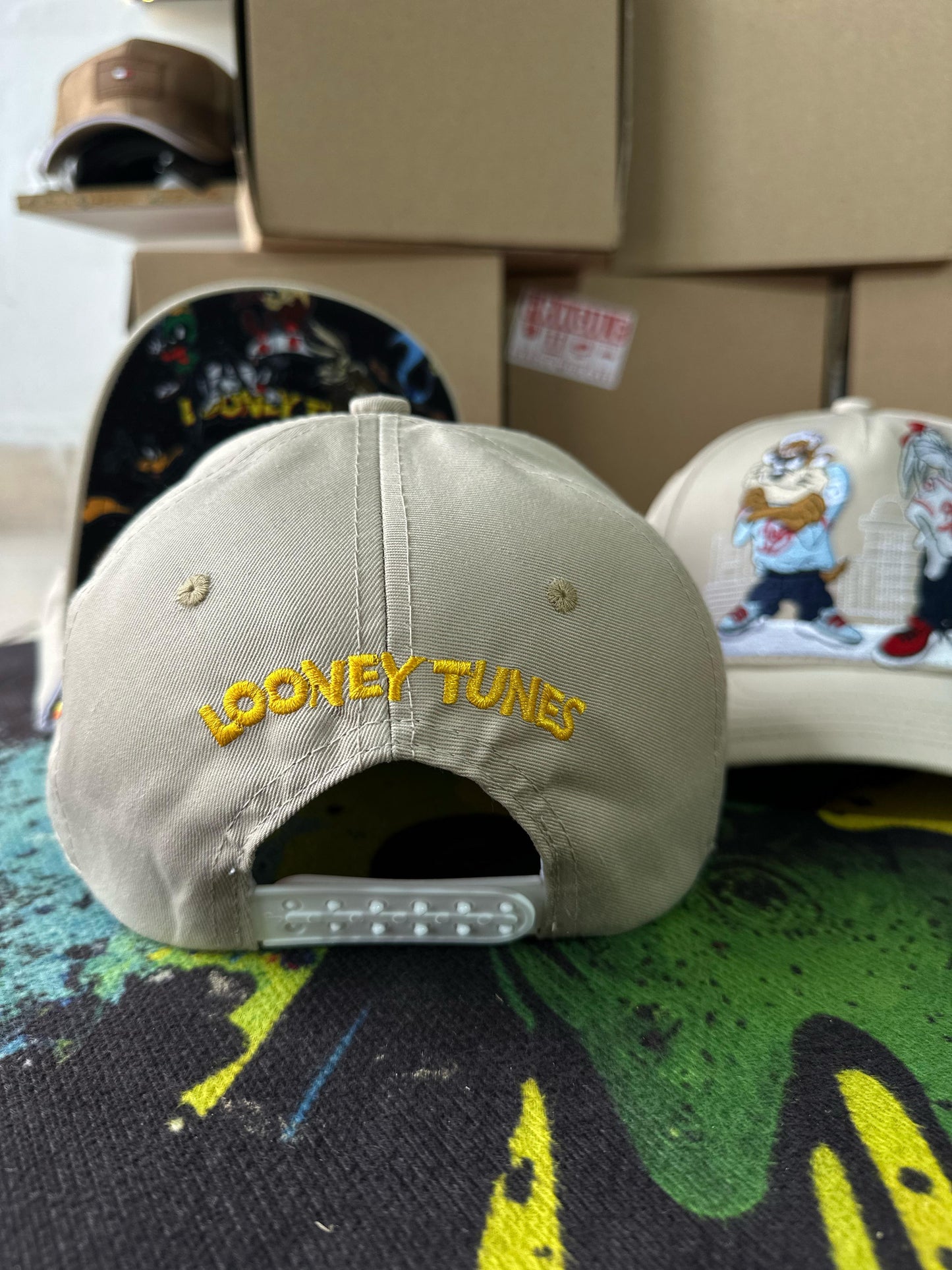 🧢🔥 looney tunes - Especial cap 🧢🔥 (beige)