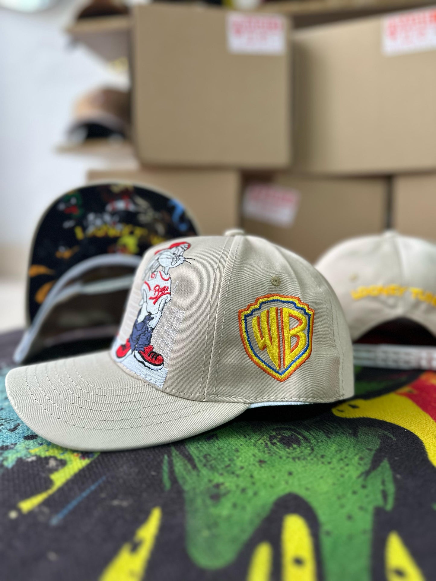 🧢🔥 looney tunes - Especial cap 🧢🔥 (beige)