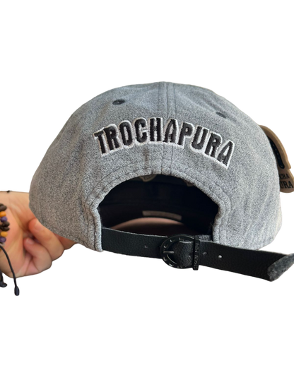 TROCHA PURA BORDADA COLOR GRIS