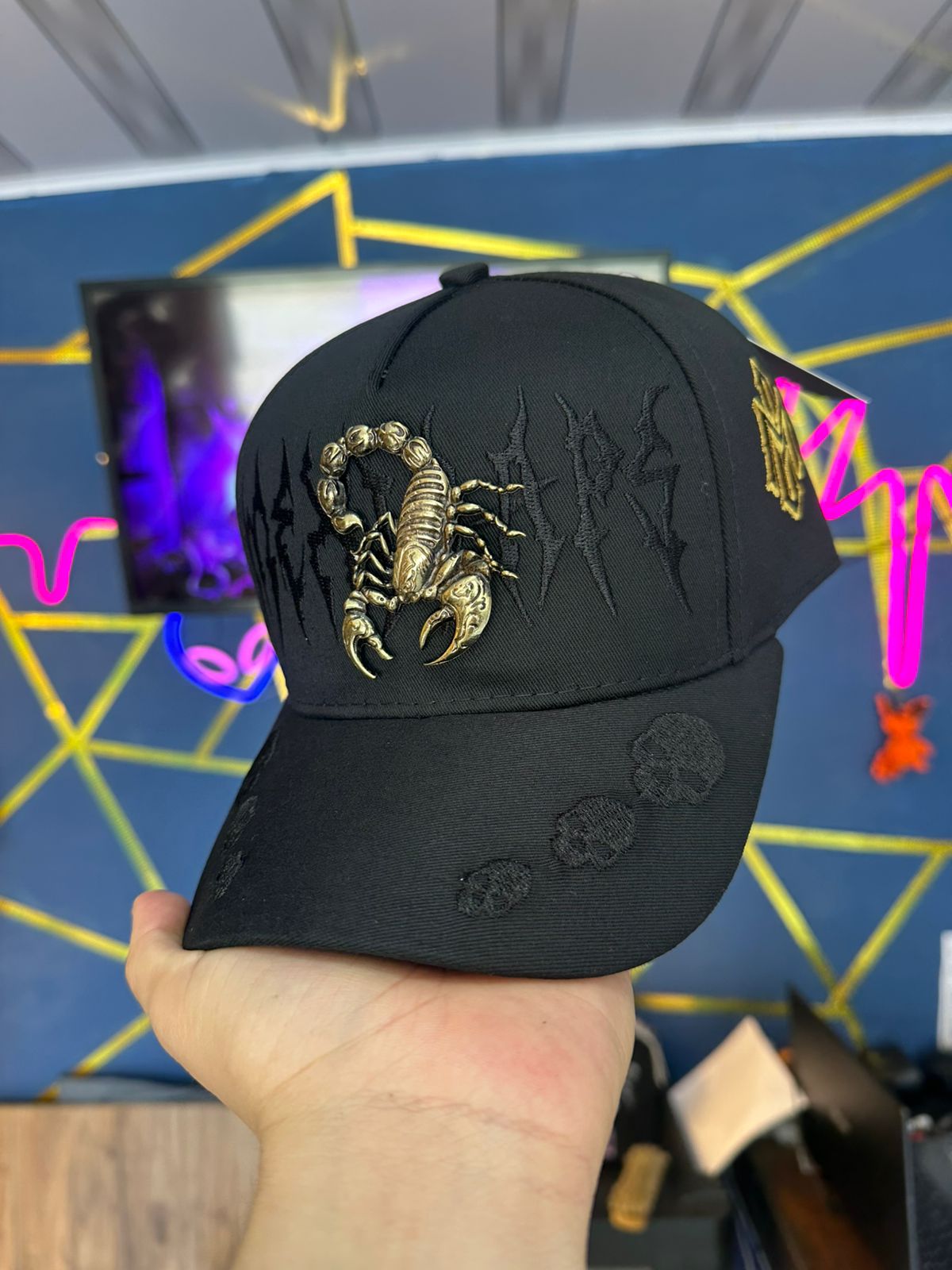 🦂 GORRA PREMIUM “SCORPION  GOLDEN EDITION