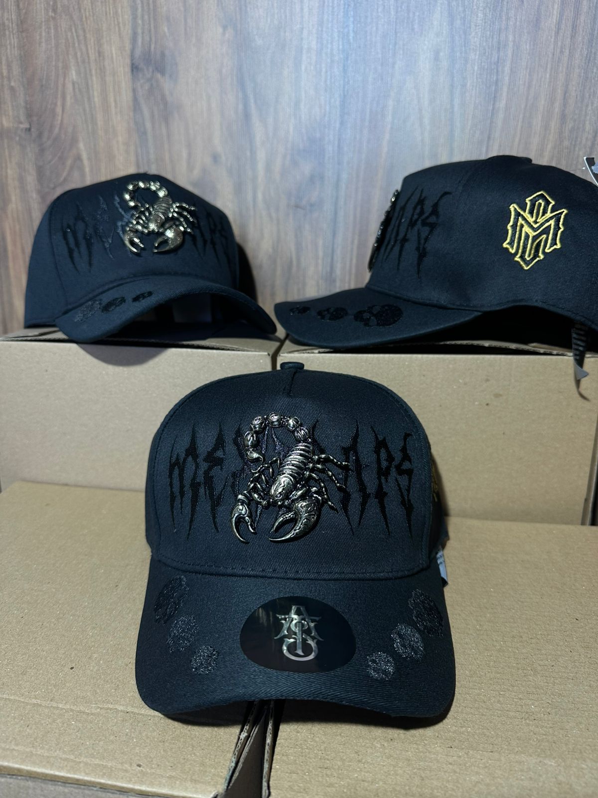 🦂 GORRA PREMIUM “SCORPION  GOLDEN EDITION