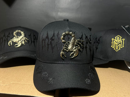 🦂 GORRA PREMIUM “SCORPION  GOLDEN EDITION